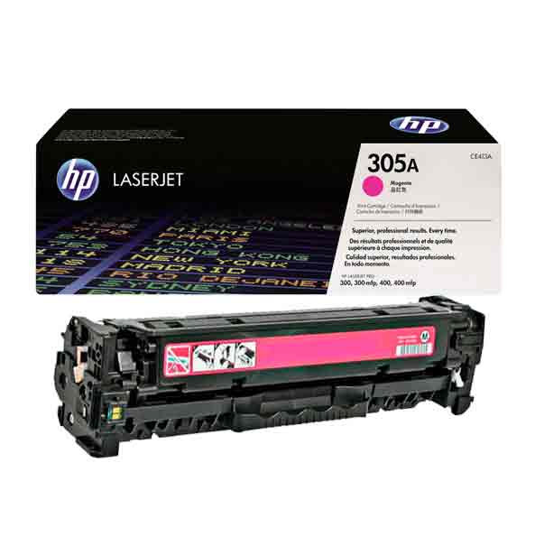HP 305A Magenta Original Toner Cartridge (CE413A)