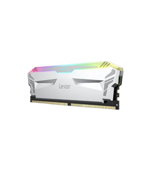Lexar 16GB (8x2) Kit-3866 Ares RGB White UDIMM Desktop Memory