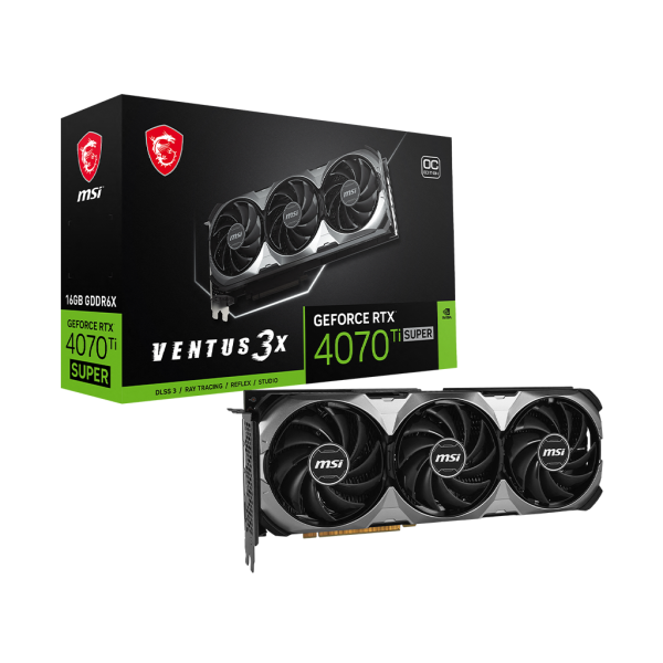 MSI VGA GeForce RTX 4070 Ti SUPER 16G VENTUS 2X OC
