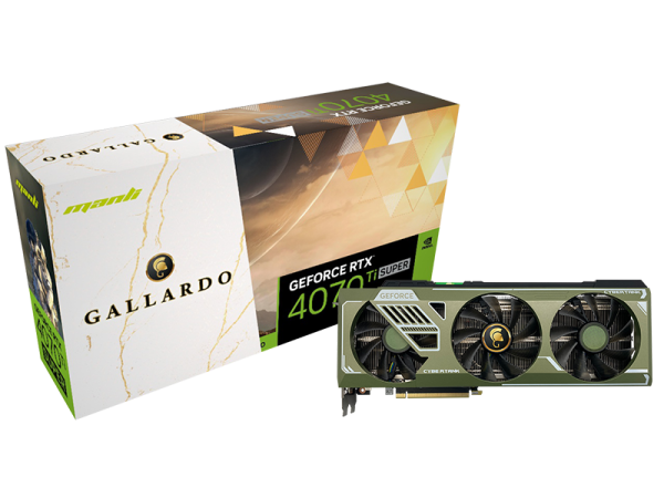 Manli GeForce RTX™ 4070 Ti Super Gallardo(M3551+N693) [Discontinued]
