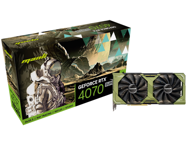 Manli GeForce RTX™ 4070 Super (M2592+N693)